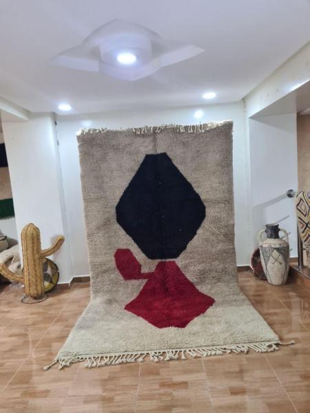 White Masoud Marokkaans handgemaakt tapijt